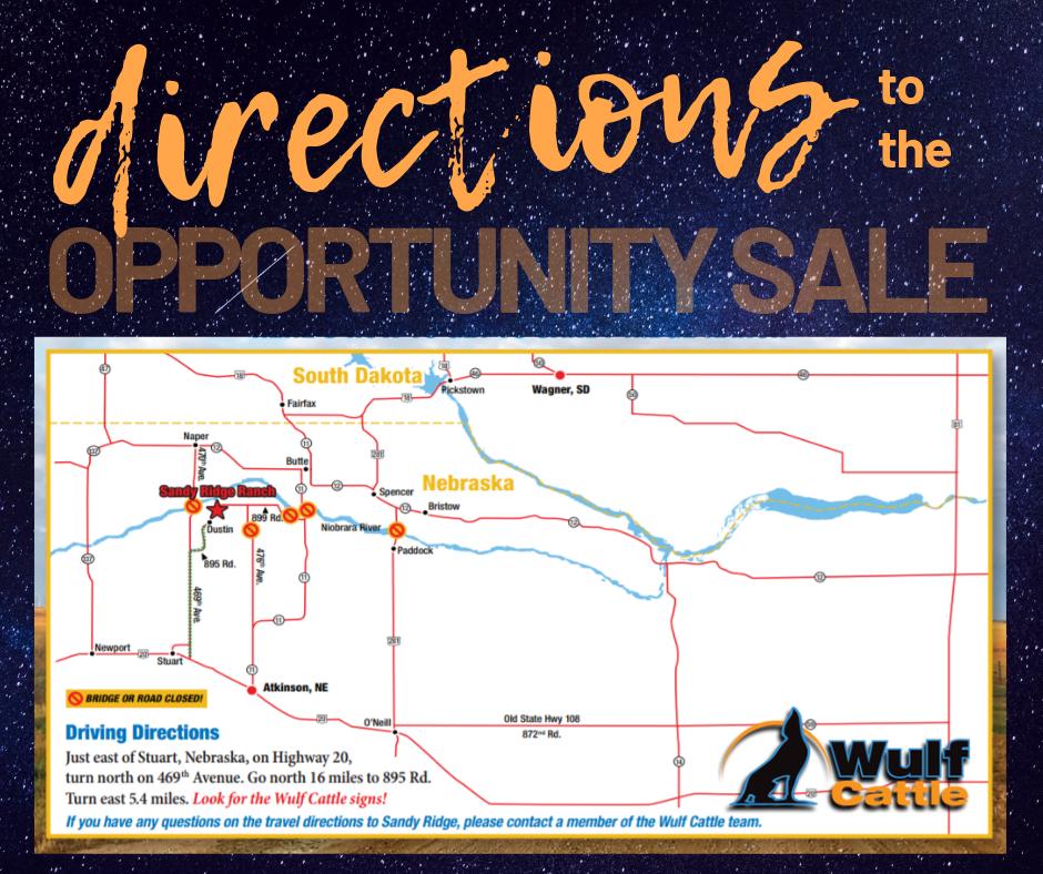 WulfCattle's tweet photo. Planning your route? Take a good look at the updated directions to Sandy Ridge! We can't wait to see you! https://t.co/gTRBlz8ak3 https://t.co/3mxhxslfzi