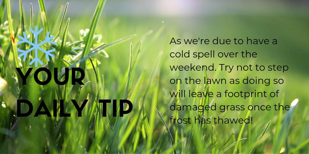 Lawntechuk's tweet image. Keep this one in mind over the weekend if there is frost! #lawn #lawntech #lawncare #weather #coldweather #cold