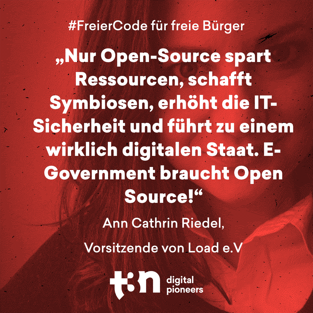 loadev's tweet photo. Freier Code für freie Bürger! Wir unterstützen das breite Bündnis, das fordert, dass Software die aus staatlichen Mitteln finanziert wurde, für alle als Open-Source-Code zur Verfügung stehen soll. Mehr dazu bei @t3n: https://t.co/XMiXrJVAfU und https://t.co/xImIaJYzjp #FreierCode https://t.co/c3DQy8X7nv