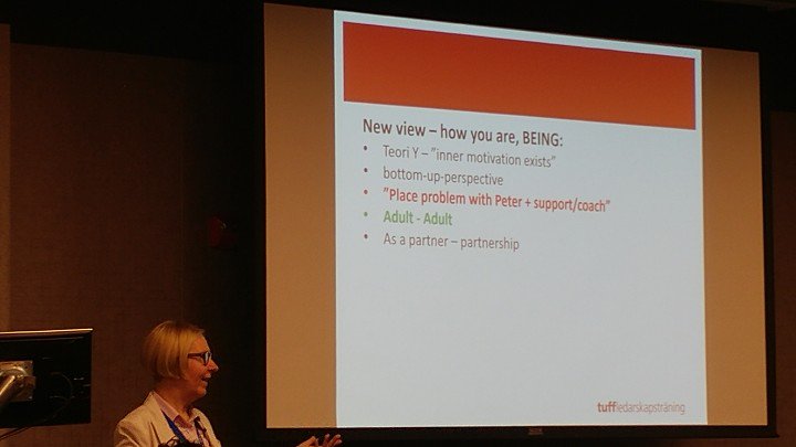 AgileNewEngland's tweet image. @ktenelius on the future of servant leadership at #MobProgramming2019