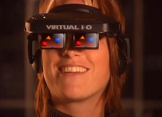 vrgamerdude's tweet photo. @WalkThaPlank @ParadiseDecay Yep... and just 2 years later due to that experience I went out and blew thousands of dollars to buy what could have been considered the Rift and Vive of the 90's the #IGlasses and the #VFX1. Once I got #vr in my own home the rest is history and brought me to where I am now! []-) https://t.co/dvbXUEC2VK