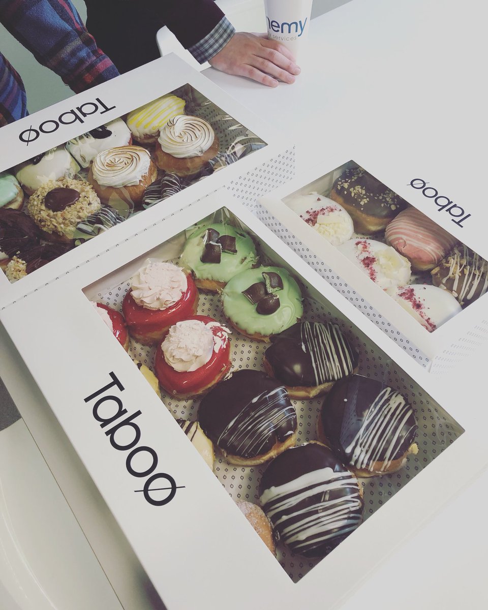 alchemytechs's tweet photo. To celebrate a record breaking number of applications for our next Academy, we reinstated #DonutFridays
Thanks to everyone who applied! We'll be in touch soon!
#GoForGold #HappyFriday https://t.co/4h6CsyGGf9