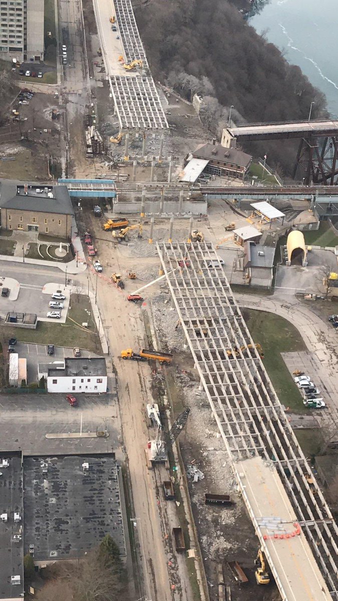 nf_ecdev's tweet image. Special thanks to our friends @RainbowAirInc for these amazing pictures of the #RobertMosesParkway removal. #economicdevelopment