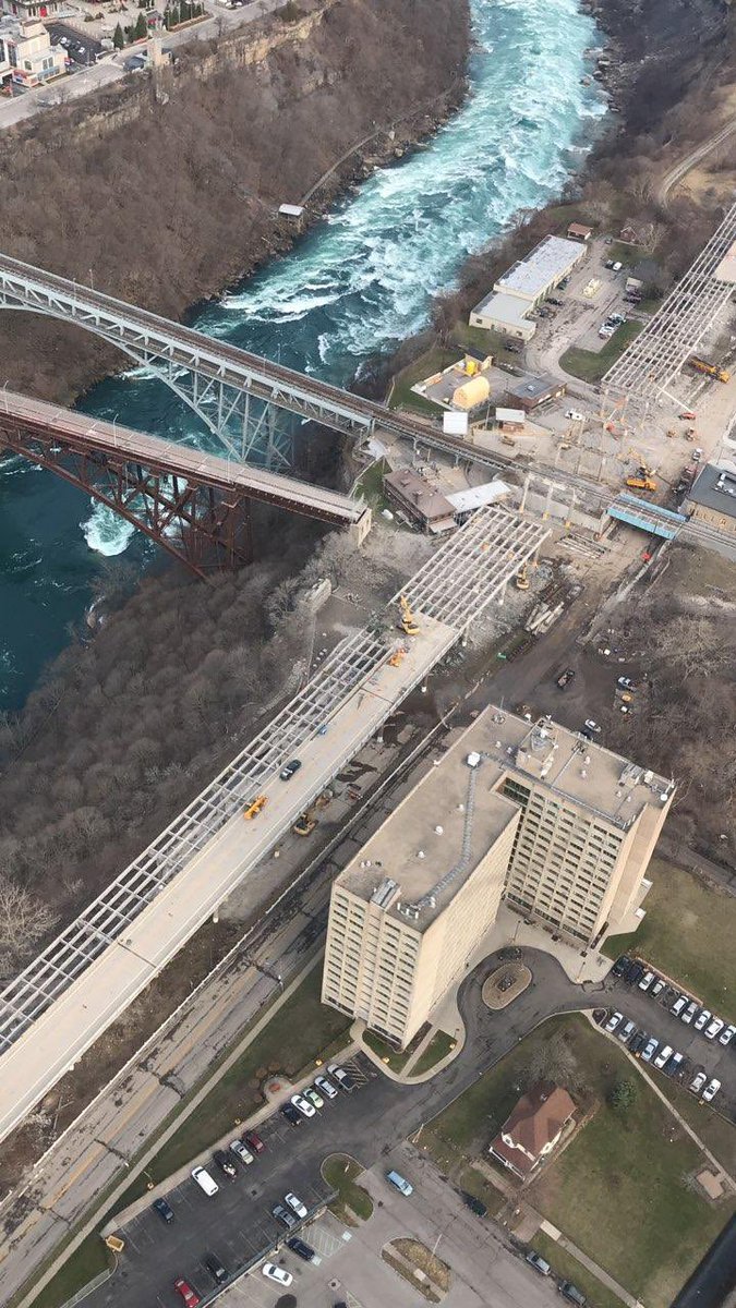 nf_ecdev's tweet image. Special thanks to our friends @RainbowAirInc for these amazing pictures of the #RobertMosesParkway removal. #economicdevelopment