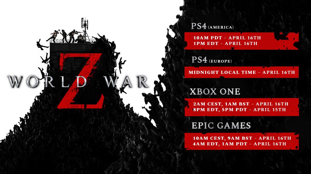 Game world war z ps4 playstation