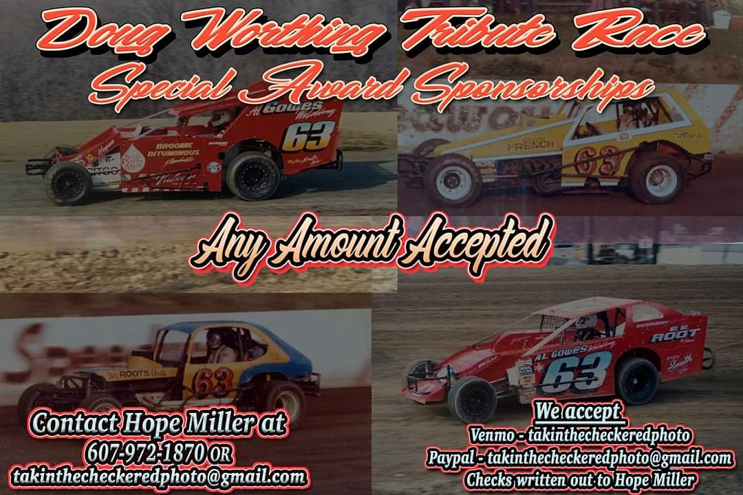 FiveSpeedway's tweet photo. SPECIAL AWARD SPONSORSHIPS! Let's get some other monetary awards for the drivers 🏁💸
▪Hard Charger Award- $100 "The Judge" Gary and Kathy Dence
▪Hard Luck Award - 
▪First Car Out of the Race - D&amp;J Fotos
▪Last Car on the Lead Lap -
▪Heat Winner Awards starting at $25 a piece https://t.co/uLyxMttdpq