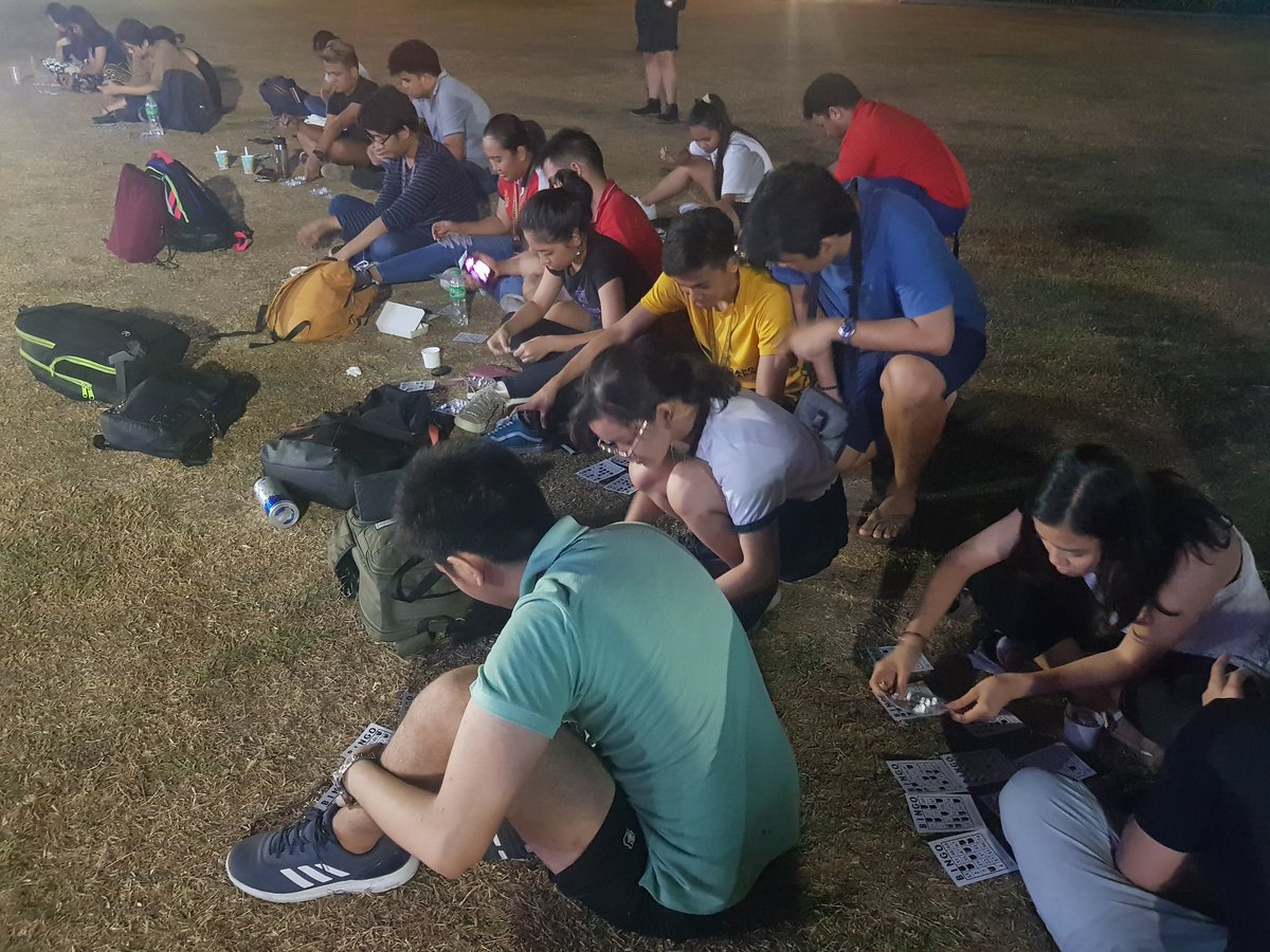 OfficialUPCE's tweet photo. We are now having our second BINGO session! #CeWeek28 #Hinugyaw https://t.co/3mnimrGgeD