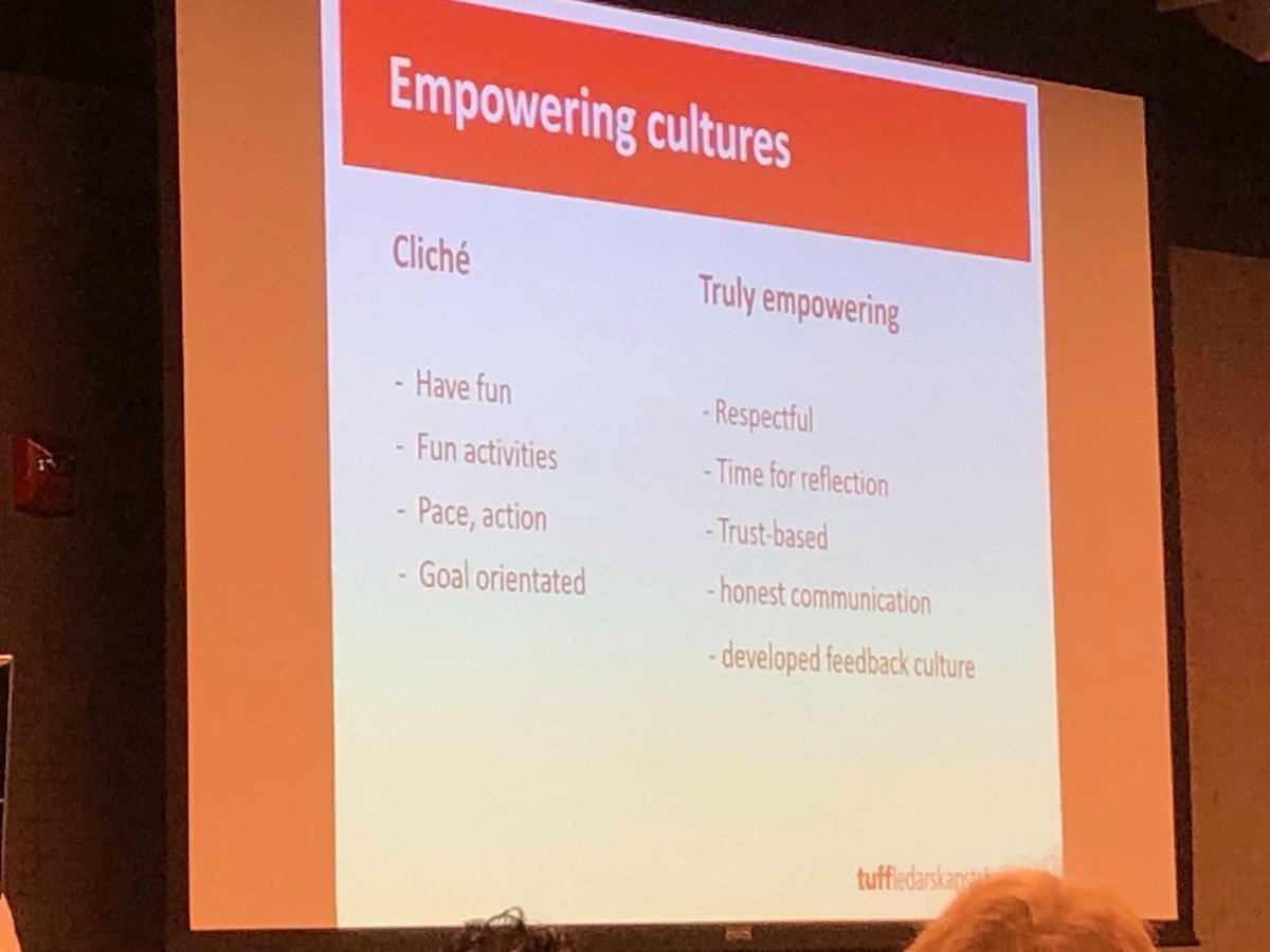 sonarc's tweet image. Be truly empowering, not a cliche of empowerment ⁦@ktenelius⁩ #MobProgramming2019