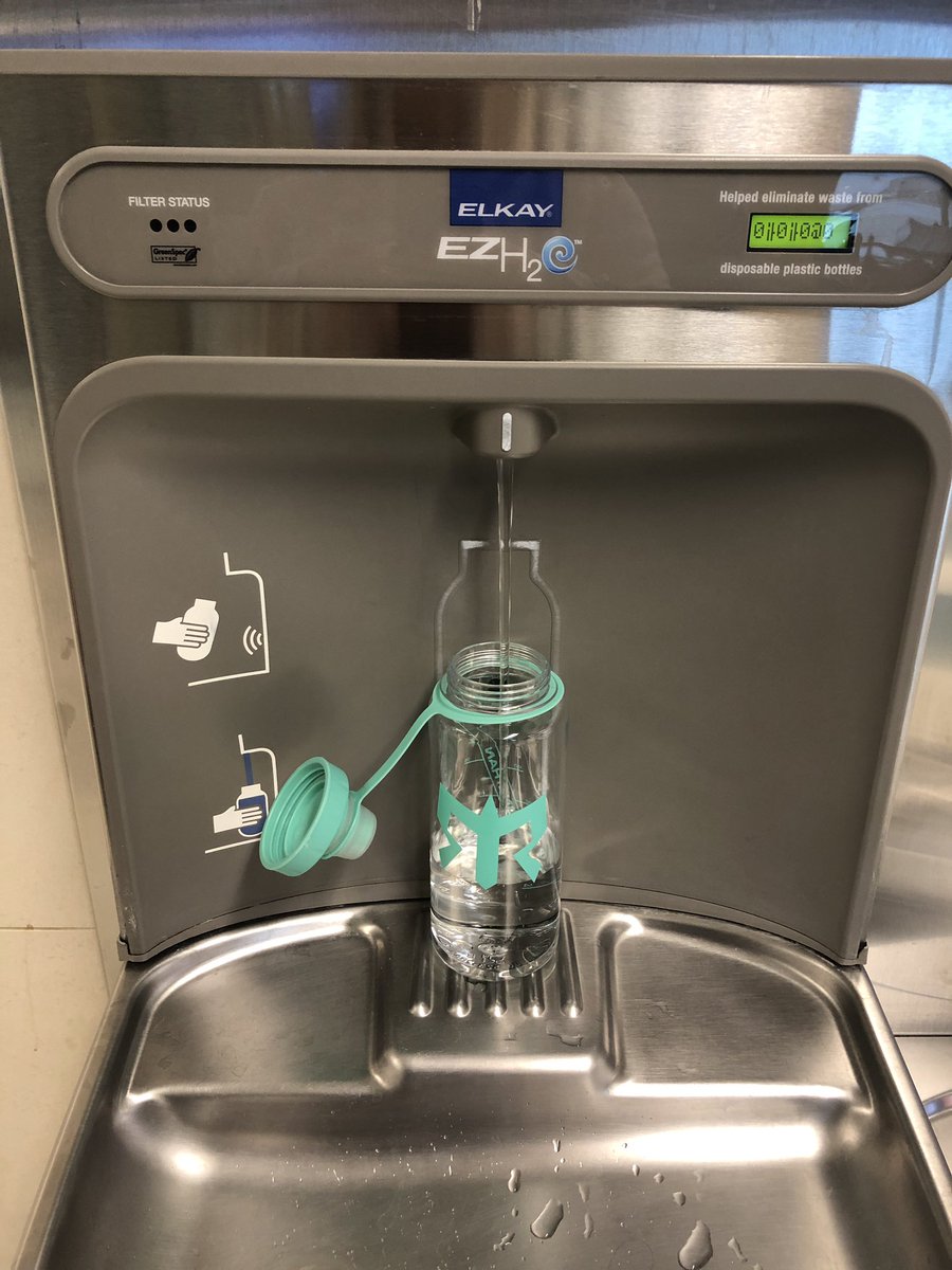 The very first thing I do once I’m through airport security? Fill up my water bottle and coffee mug...
instagram.com/p/BwHVb30HBw9/

#travelgram #butfirstcoffee #coffee #airport #reuse #travel #sustainabletravel #zerowastetravel #zerowaste #plasticfree #nostyrofoam #noplastic