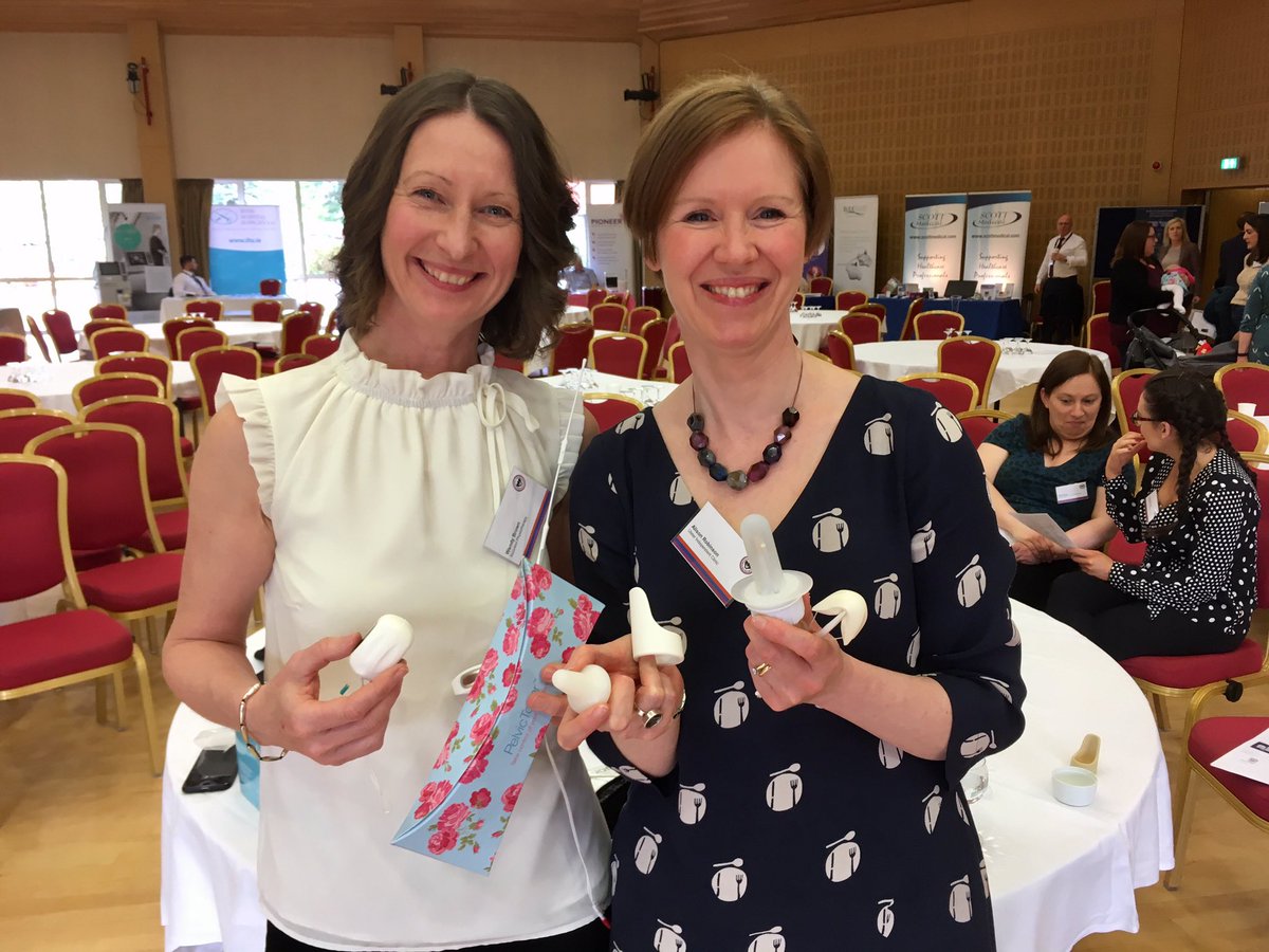 Fantastic workshop by two of Northern Ireland’s top physio’s, Alison Robinson and Wendy Brown on new vaginal devices for stress incontinence @ ulster gynae urology meeting 2019 #UGUS #pelvicfloor #stressincontinence #postpartum