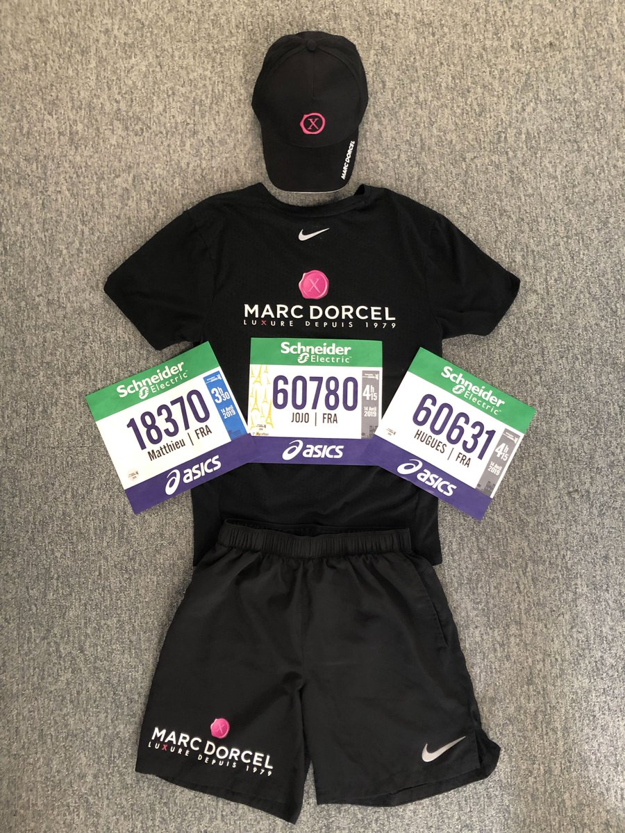 dorcel's tweet photo. Vous serez présents au @ParisMarathon ce dimanche ? 

Photographiez l’un des 3 coureurs de la #TeamDorcel et remportez un abonnement à vie et de nombreux goodies🏃‍♂️💦 #DorcelFaitSonMarathon https://t.co/O5BPIuAmBS