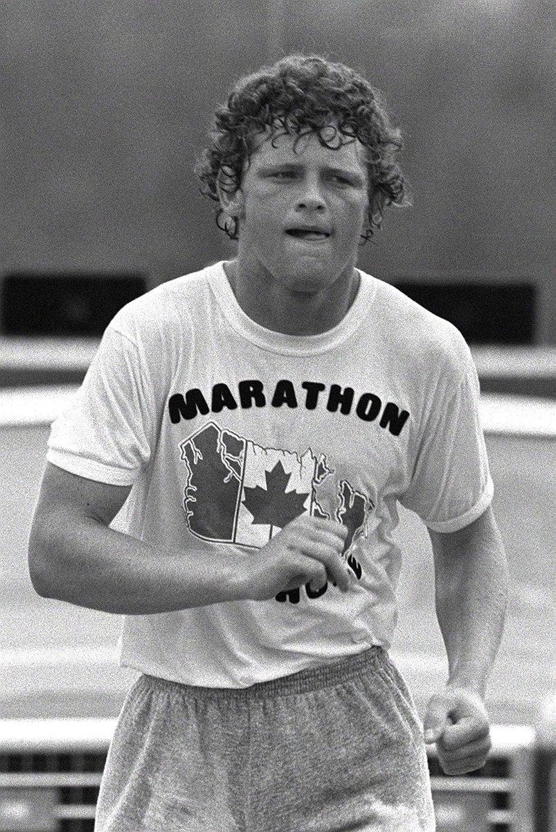 143 days.
5,373 kilometres.

He walked and walked until he couldn't anymore 👟💪👊

#OnThisDay in 1980, Terry Fox began his #MarathonofHope across 🇨🇦 
#TeamCanada salutes his legacy and inspiration to others ♥️