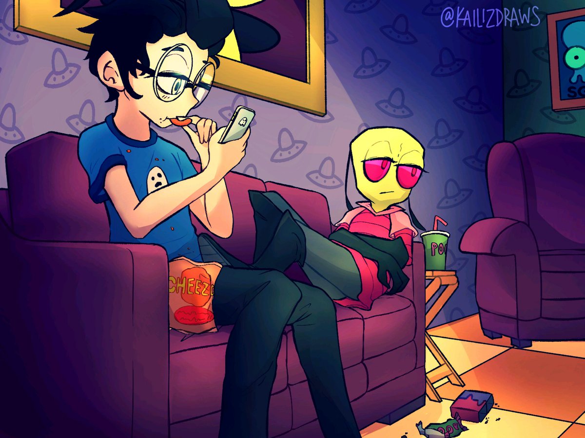 KailizD's tweet photo. Lounging around.
#InvaderZim https://t.co/L2a34JqWmp