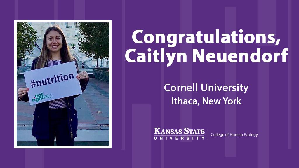 KStateFNDH's tweet photo. Congratulations Amanda, Caitlyn, Darlene and Makenzie on being matched with your dietetics internships! Best of luck on this next step in your careers! #KStateHE 🎉🎉 https://t.co/PYWN9zxSUP