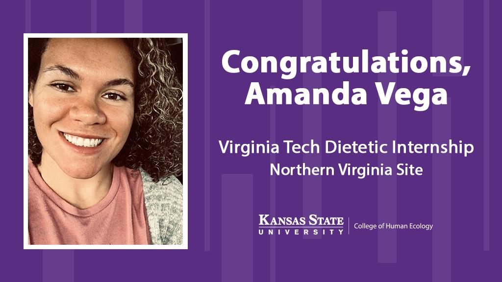 KStateFNDH's tweet photo. Congratulations Amanda, Caitlyn, Darlene and Makenzie on being matched with your dietetics internships! Best of luck on this next step in your careers! #KStateHE 🎉🎉 https://t.co/PYWN9zxSUP