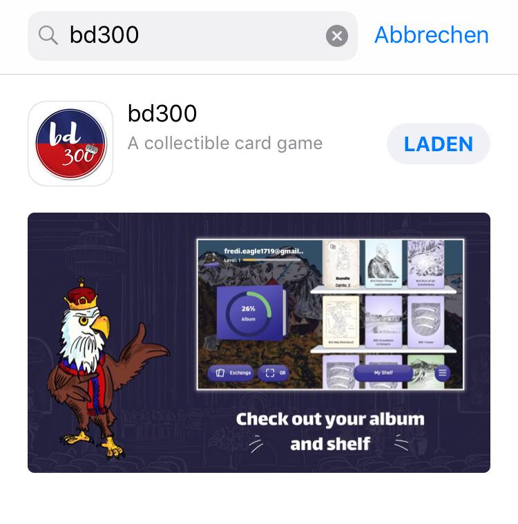 Bd300li's tweet photo. Unser #App ist nun auch für alle #iOS Geräte zum #Download bereit! Geht in den #AppStore von #Apple und ladet #bd300 runter 😀🙃😀 Über unsere Website https://t.co/427MfEEV2H ist der LINK auf der Startseite zu finden! https://t.co/A4Ddq0Kiy3