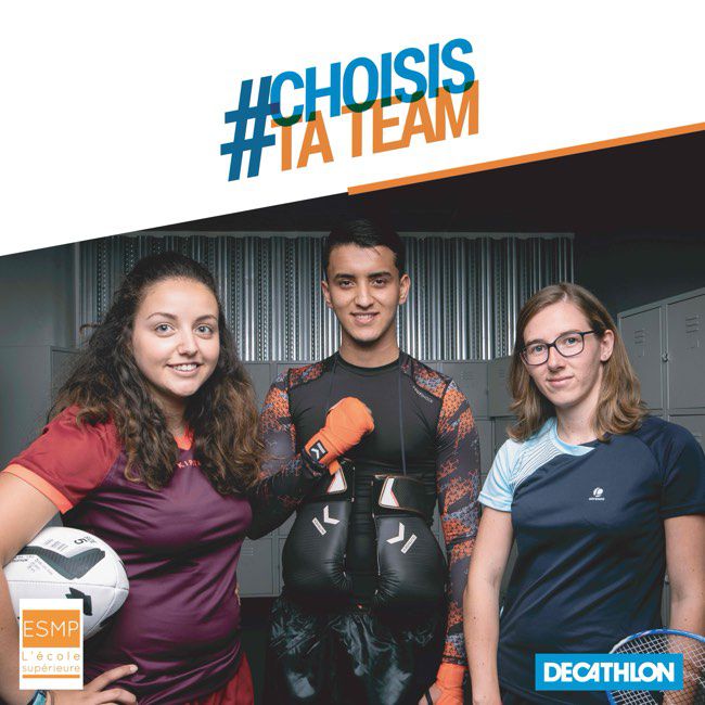 ESMP_Ecole's tweet photo. Job Dating #Decathlon Alternance Bac+3 « Métiers de la distribution » - vendredi 19 avril 2019, de 14h à 18h sur le campus de l’ESMP
#chosistateam #ESMP4U #alternance #formation https://t.co/Tc3cZmFW3l