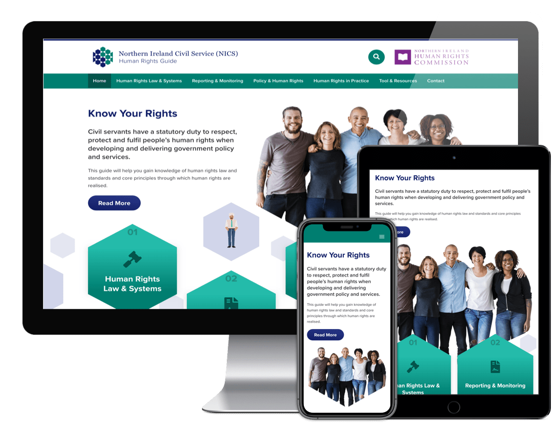 green17's tweet photo. We are very excited to launch the new Northern Ireland Civil Service Human Rights Guide website! Check out the new interactive quiz and test your knowledge on human rights!
https://t.co/WIw754GNRE 

#webdesignni #designstudio https://t.co/6sBsbpOtOc