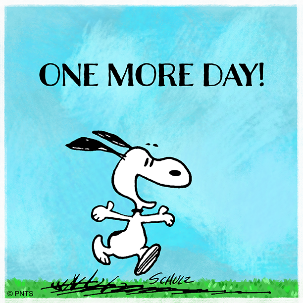 تويتر Peanuts على تويتر One More Day Until The Weekend T Co Ctviw1nihf تويتر Peanuts على تويتر One More Day Until The Weekend T Co Ctviw1nihf