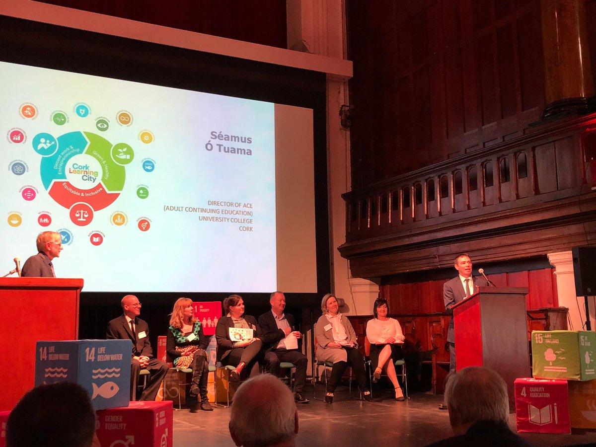 On Thursday 11th April, Anna Place represented Wolverhampton at the 3rd UNESCO International Conference on Learning Cities in Cork, Ireland. <a href="/learning_fest/">Cork Lifelong Learning Festival</a> #corkloveslearning #corklearningfest2019