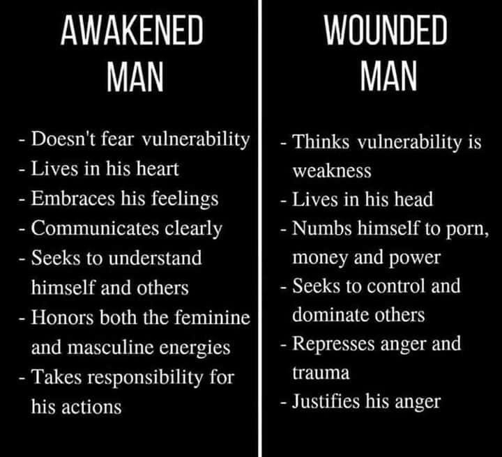 kenyan_sage's tweet photo. @DavidNdii This says it all. Awakened man vs wounded man. https://t.co/l7OC07Q23k