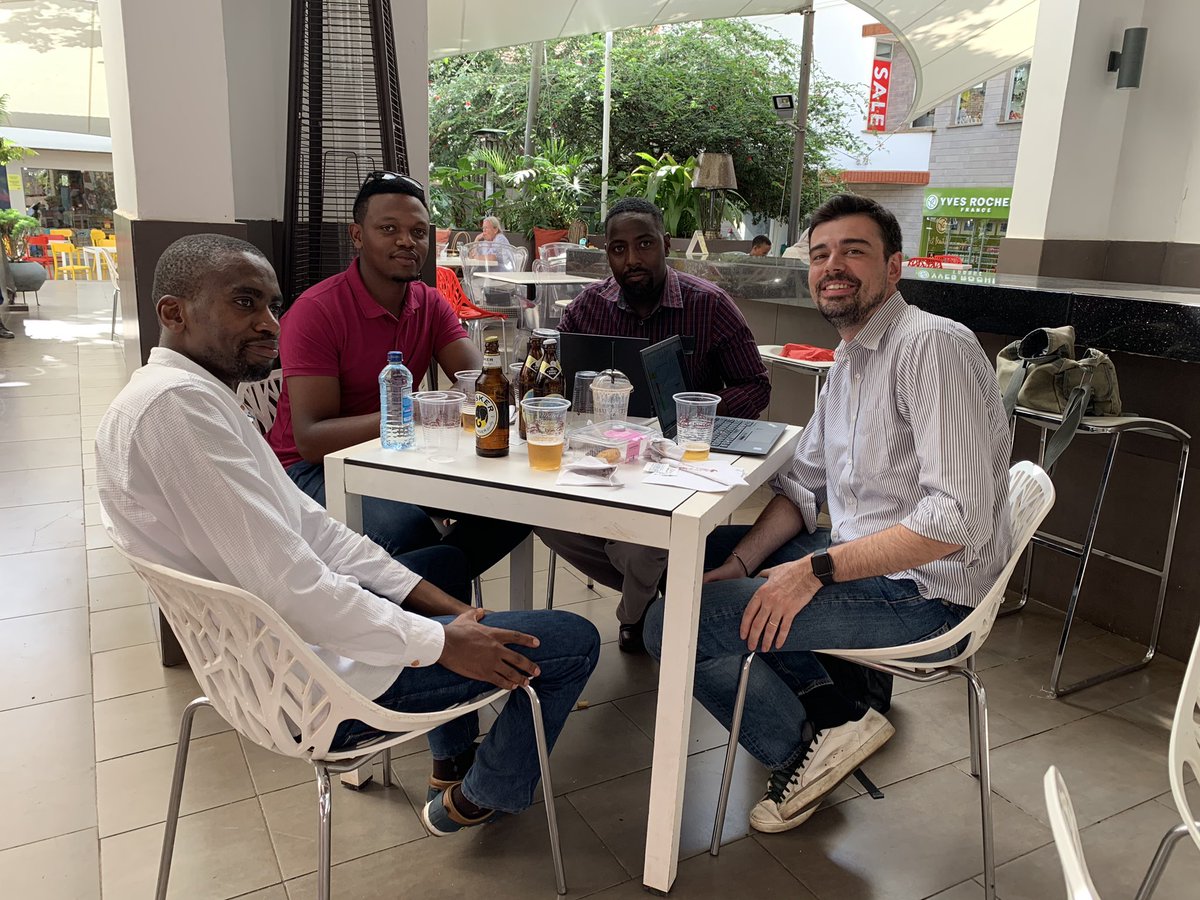 MishaAlberizzi's tweet photo. We made it! First #Nairobi #PowerBIUG meeting! Planning for a future of great sessions ahead! Thank you @mwmaina and @jena_coffie for making this happen. @pbiusergroup Join us https://t.co/tOhhmyeRSJ https://t.co/nT1XCbZ0iO