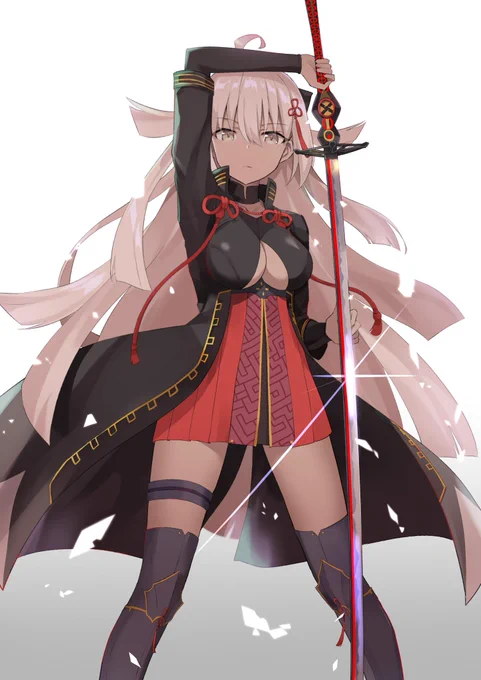 帝都イベ復刻ということで大昔に描いたオルタさんを…! #FGO 