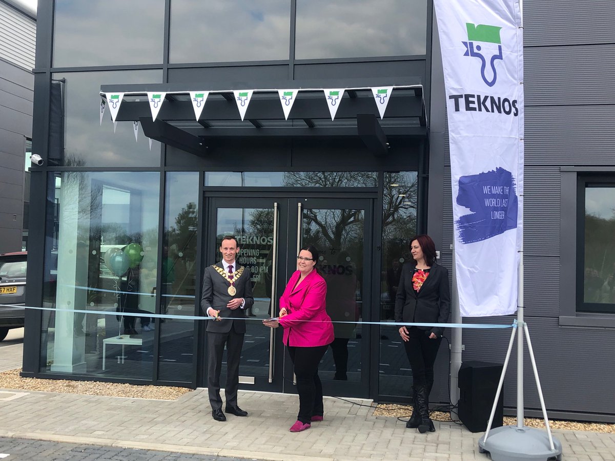 TomBowtell's tweet photo. Great to be at the official opening of the new ⁦@teknos_group⁩ facility in Bicester. Good to see investment in the U.K. from a ⁦@BCFcoatings⁩ member https://t.co/hYgPYQ6icO