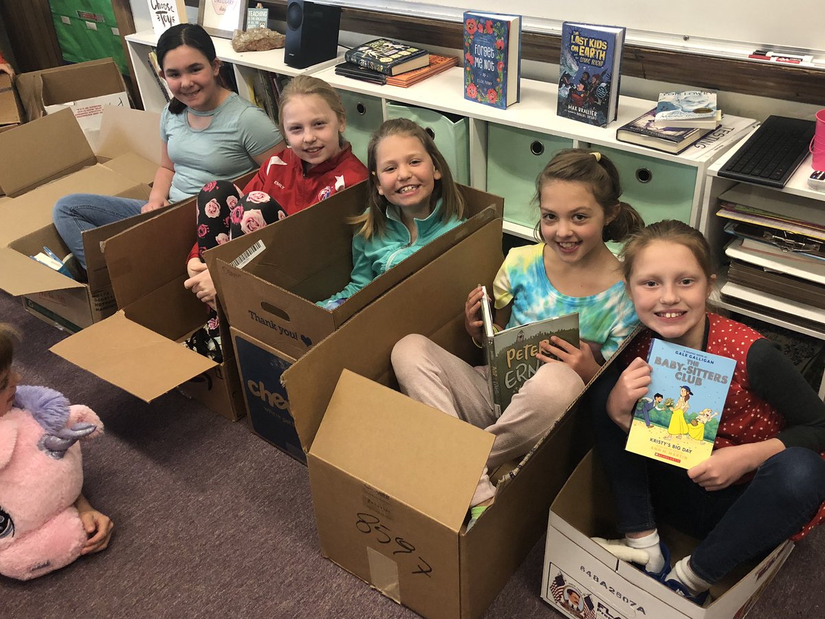 The students asked for Bring Your Own Box Day, so we made it happen! 😂