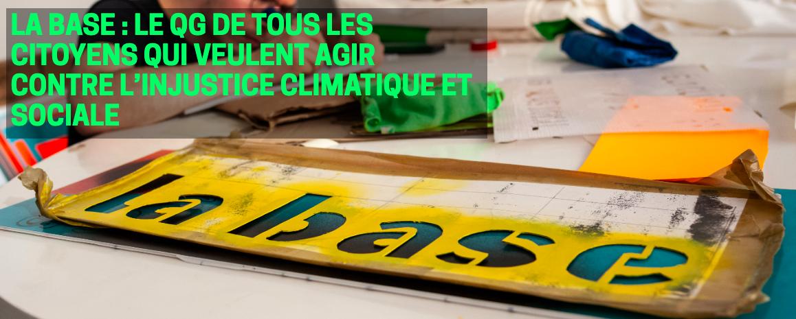 Tous ceux qui souhaitent agir contre l'injustice climatique et sociale ont enfin leur QG : 10 #ONG viennent d'ouvrir @labase_climat un lieu #collaboratif et #éphémère à <a href="/Paris/">Paris</a>

bit.ly/2IvqSpI