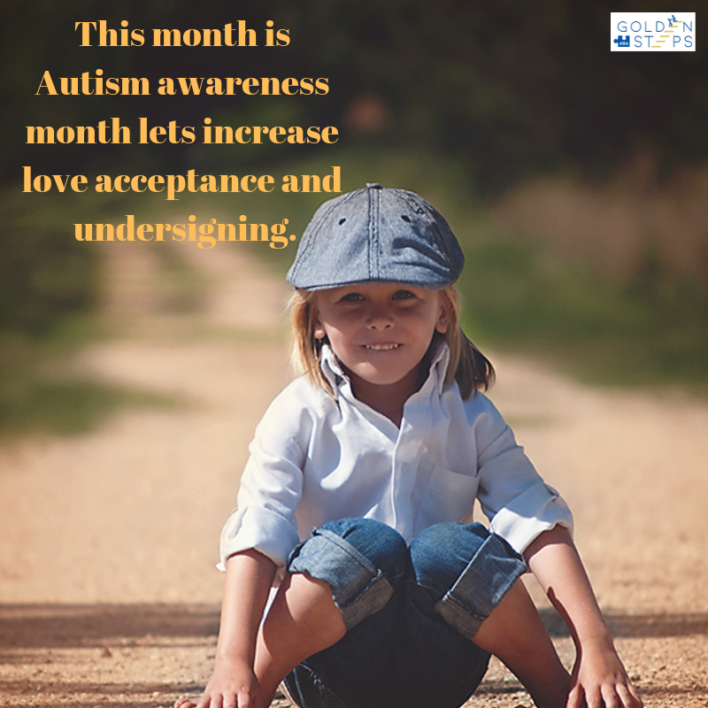 goldenstepsaba's tweet photo. #Autism awareness month, Lets #love one another! https://t.co/4ErfSqJOsf