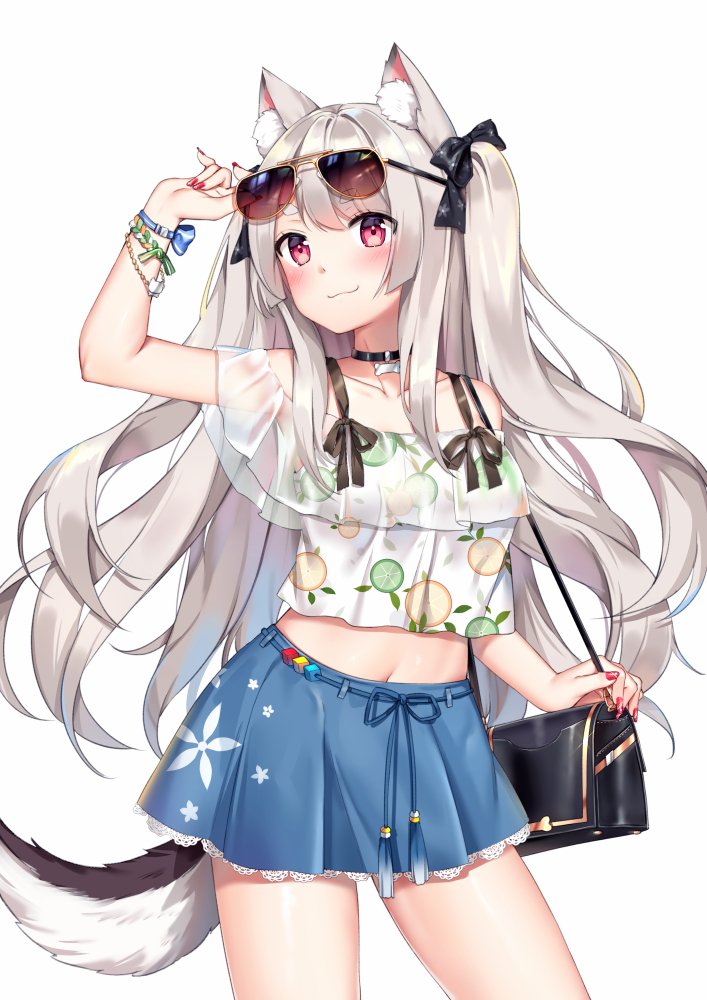 "Hi! Hi! Hello! How's it going? Yuudachi has a new look for the 2019 season!"