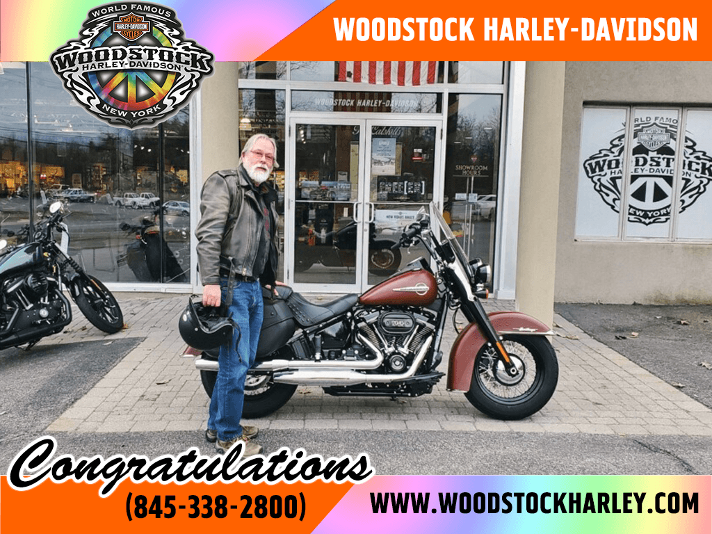 WoodstockHarley's tweet photo. Congratulations to Fred on your 2018 Heritage Classic 114!
Welcome to the WHD Family!!🏍💨💨
Spring is here so stop by or call 845-338-2800 for all your Harley needs!
#congratulations #2018harleys #heritageclassic #woodstockharley #liveyourlegend #freedom #newbikenewyou #newbike https://t.co/8cO2FtlzQt