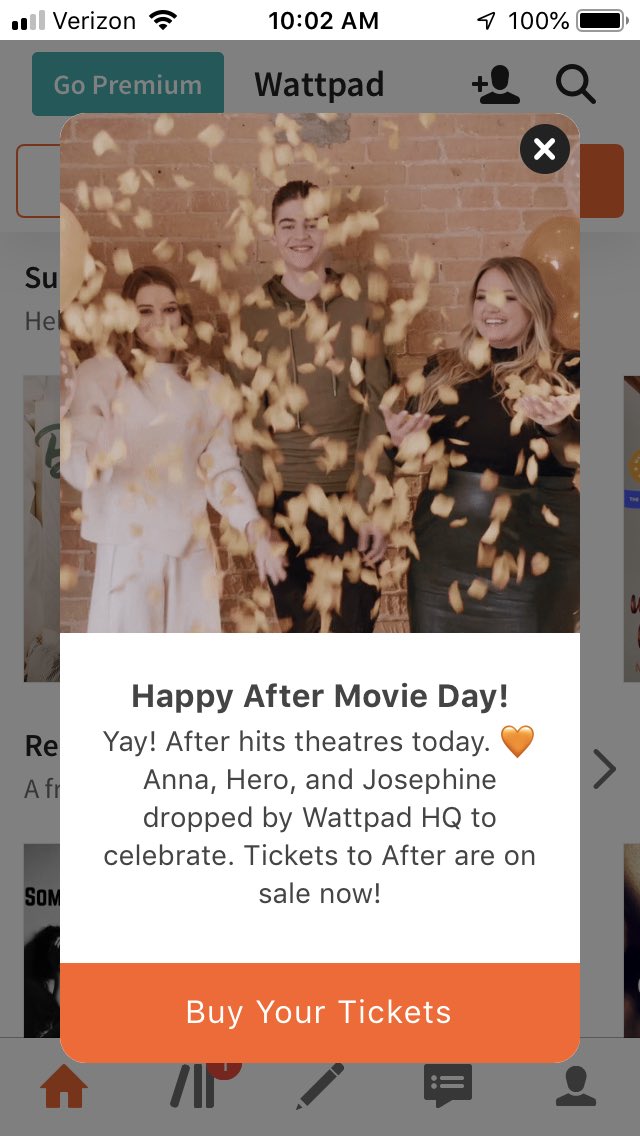 2ilyrose's tweet photo. I’m so excited!!! I’m finally seeing After today!! Is this day really here??!? 😵😍🤩😭😄
@annatodd @aftermovie #AfterMovie #Afternators https://t.co/wiT3dBWQyq