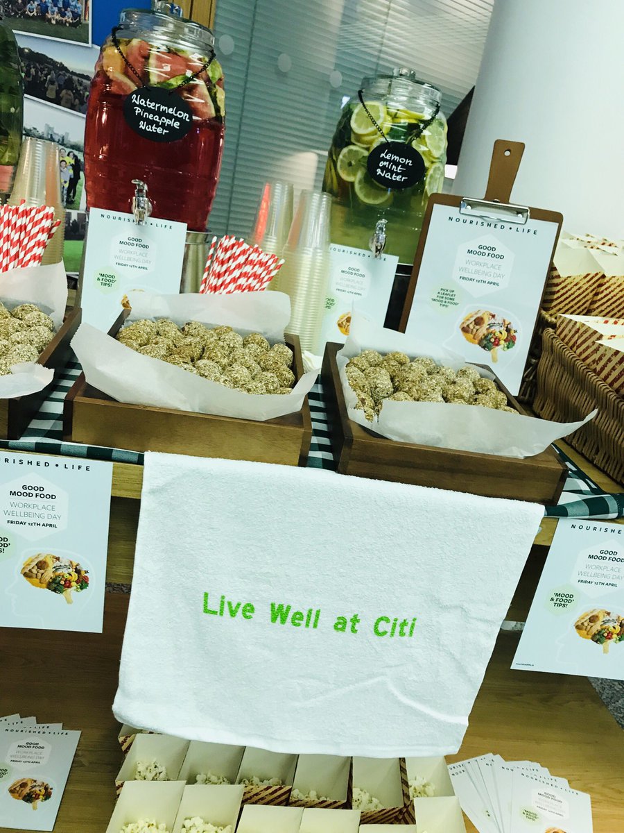Health and well being today at citi @r_holmes81 <a href="/compassgroupuk/">Compass Group UK & I</a>