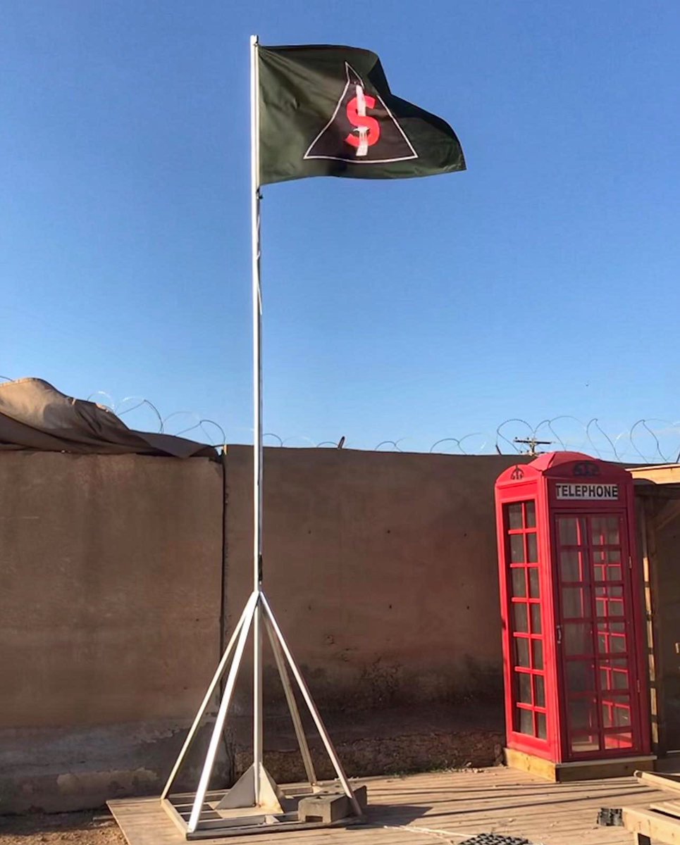 The #SpecInf team in Iraq are making themselves feel at home in their new compound.