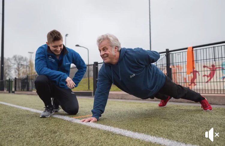 JoyceRoumen's tweet photo. Fantastisch om te zien hoe Irene en Jos vol enthousiasme weer bewegen dankzij Beweeg Bewust en coach Romeo, student van @Sporthogeschool 
Lees het hele verhaal op: https://t.co/76opOibsjN https://t.co/I7rSSfg4uj