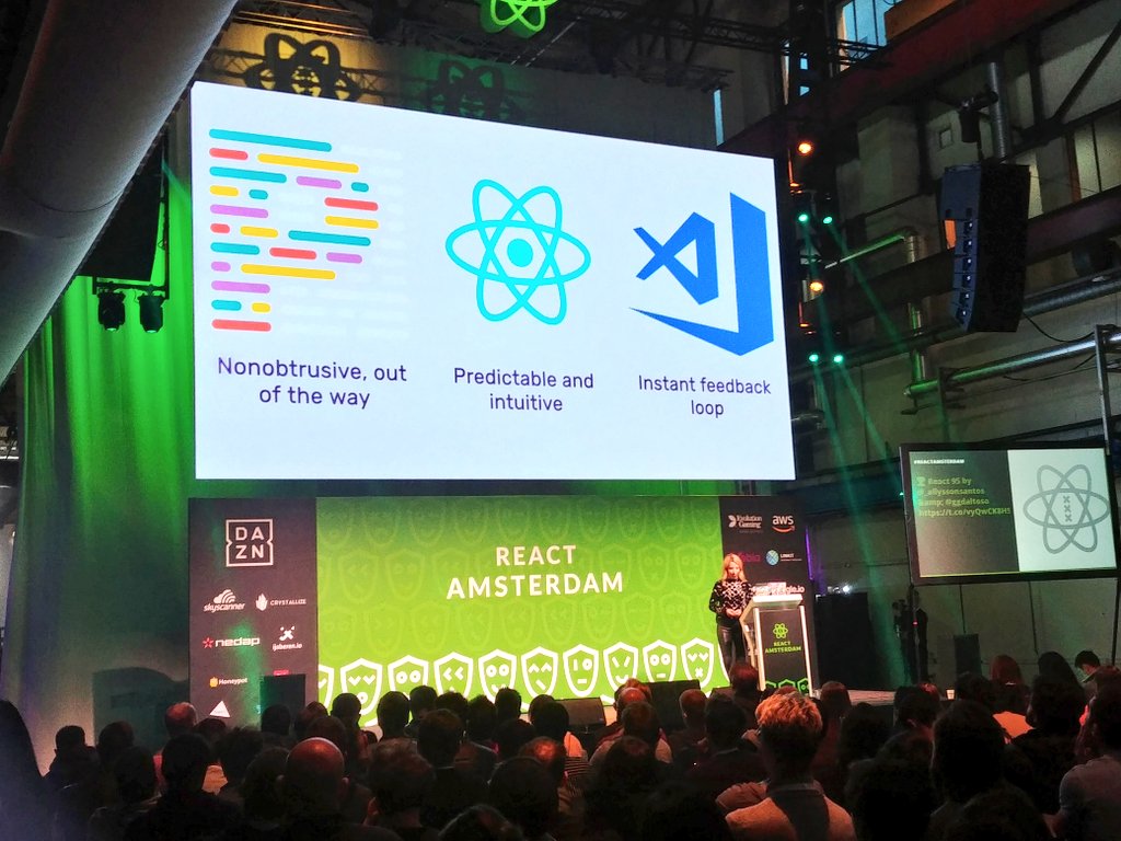 MrDarrenV's tweet image. A great outline of what great developer experience means by @peggyrayzis 🙌 #ReactAmsterdam