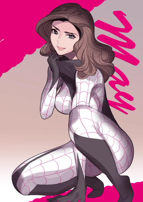 今更ですけども『スパイダーバース』を観てきましたー♪
キャラ造形から動き、背景の作りこみまで眼福てんこ盛りで
映像の世界の進歩に狂喜しっぱなしでしたー!すごい!!!

検索の仕方がわからないけれど、既出であろう
メイおばさんのスパイダーウーマンを落書き♪

#spiderverse
#auntMay 