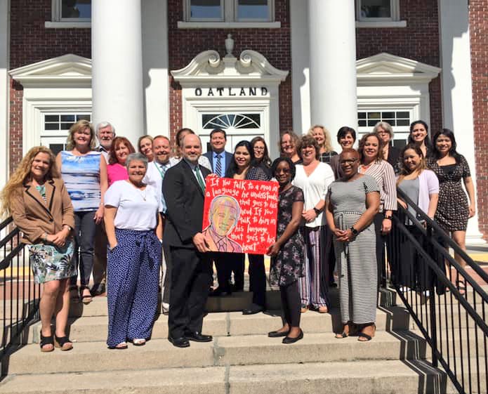 PauGuzATL's tweet image. Great way to end the week in @cityofsavannah at the World Language Leadership Institute. We need to bring world language education to the forefront of the conversation in how best to prepare students for a globally competitive workforce. #LeadwithLanguage @gadoeworldlang