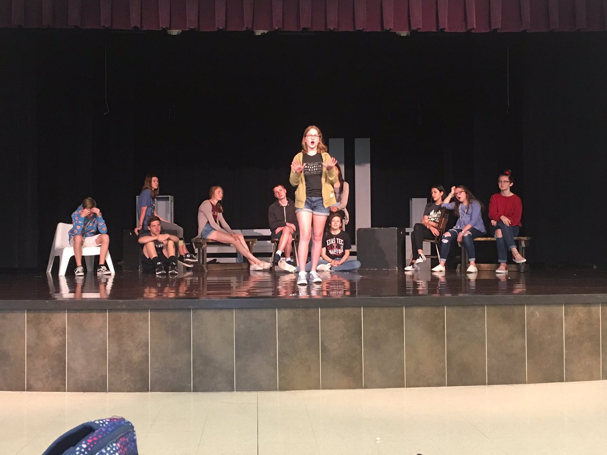 One night only! Come see “The Monologue Show” TONIGHT at 7pm in the TMS cafeteria. Admission is free!