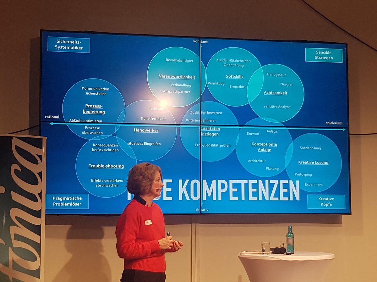 dstaskiran's tweet image. Nicht nur Empathie und Softskills werden künftig wichtige Kompetenzen sein, sondern auch Kreativität und Trouble-Shooting sagt Zukunftsforscherin @birgitgeb beim #o2thinkbig #zukunftsfest @base_campberlin