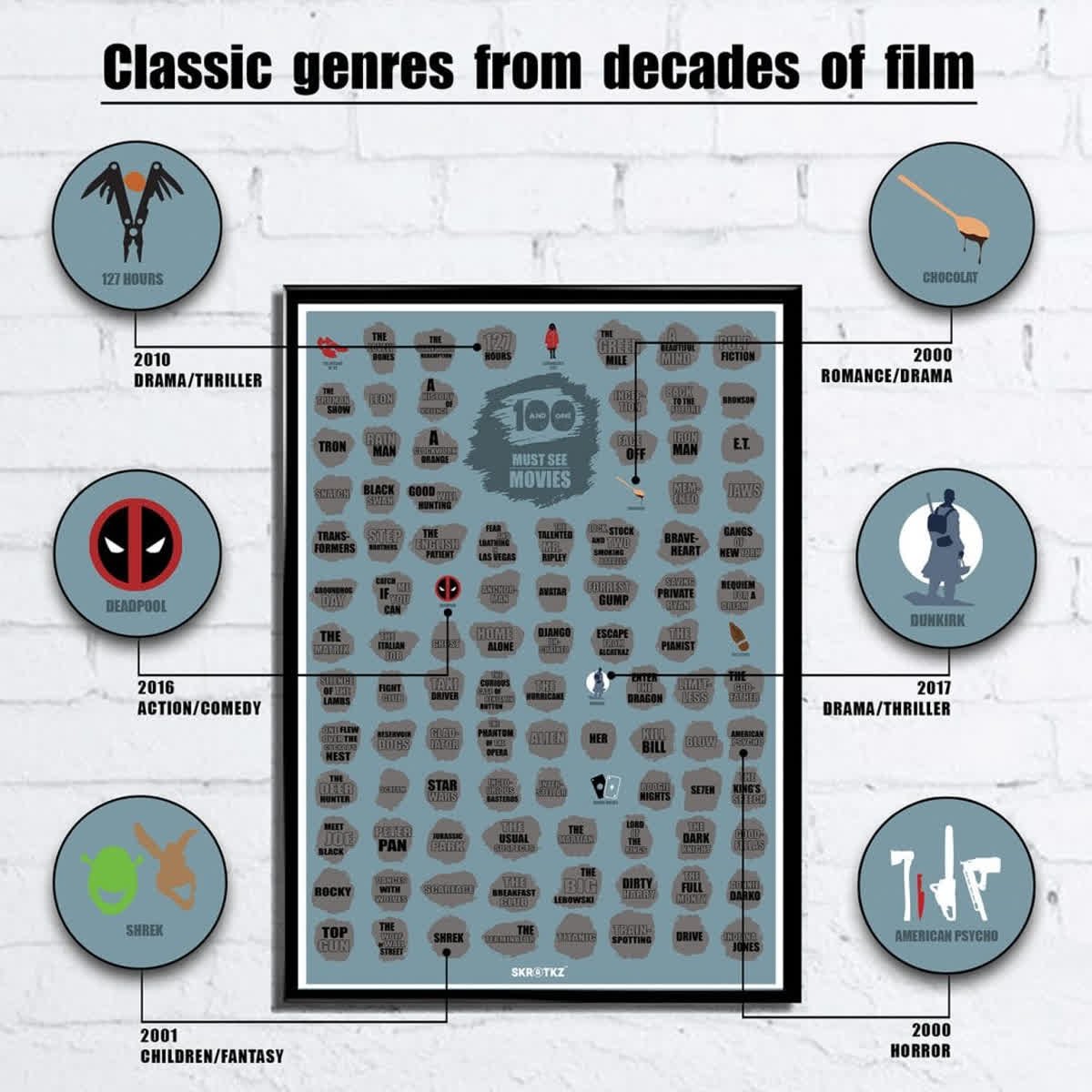 SKRATKZ's tweet image. 🎬101 of the world’s best loved and highly rated films

#skratkz #posters #gifts #classicmovies #moviegeek #movieposter #movielovers #moivenight #moviedate