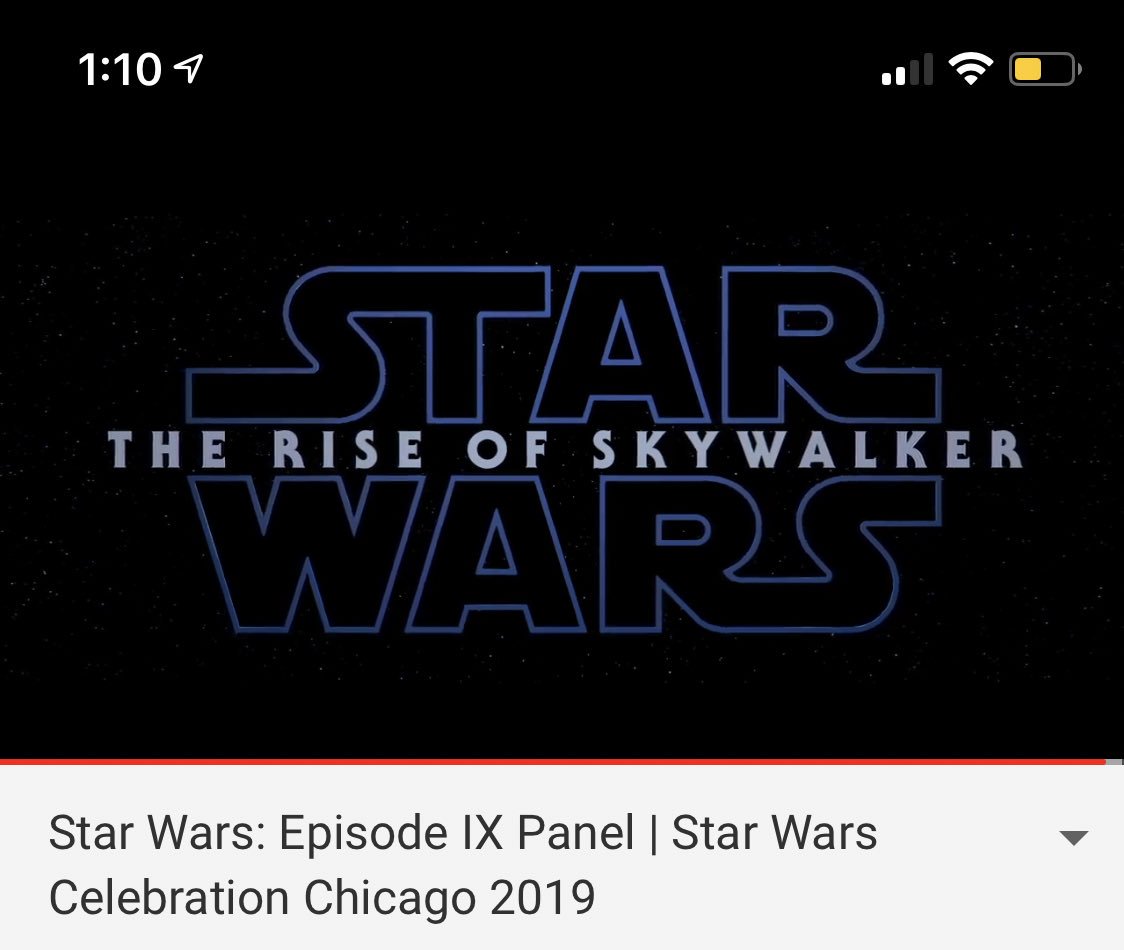 veronicaxrae's tweet photo. HOLY SHIT! Who laughed at the end of the trailer for #starwarsr #riseofskywalker https://t.co/zuyNBzMWM5