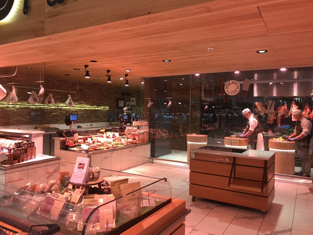 All busy @JWButchers #BishopstownCourt. Preparing lots of treats for happy @dunnesstores customers #workingwithnature