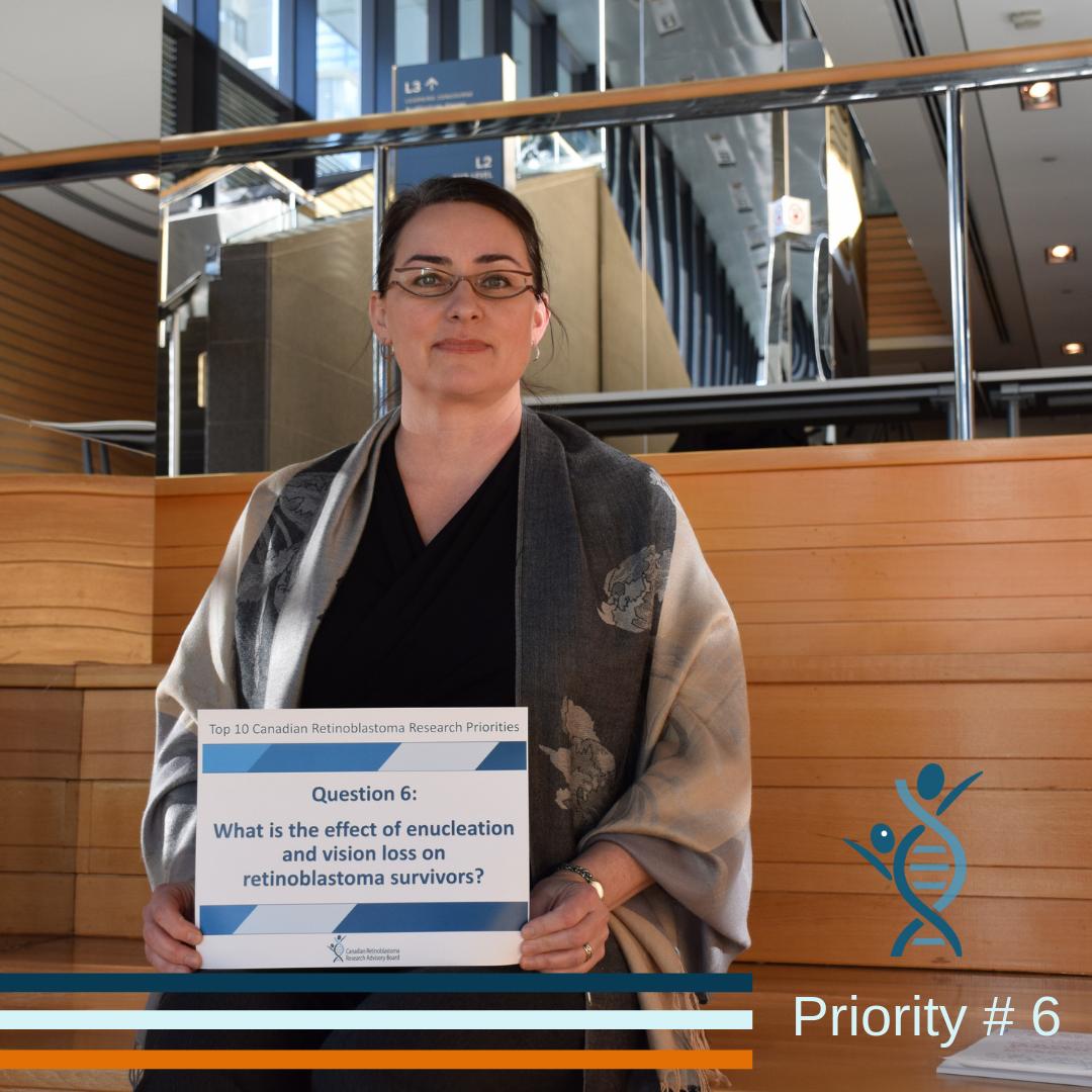 rb_research's tweet photo. Priority #6 for Retinoblastoma Research in Canada is: What is the effect of enucleation and vision loss on retinoblastoma survivors?
.
.
.
#PrioritEYES #RBeGone #CRRAB #RBResearch #rb #retinoblastoma #knowtheglow #looksharpforrb #research #eye #eyeexams #leukocoria #cancer https://t.co/SkSR2ytn6X