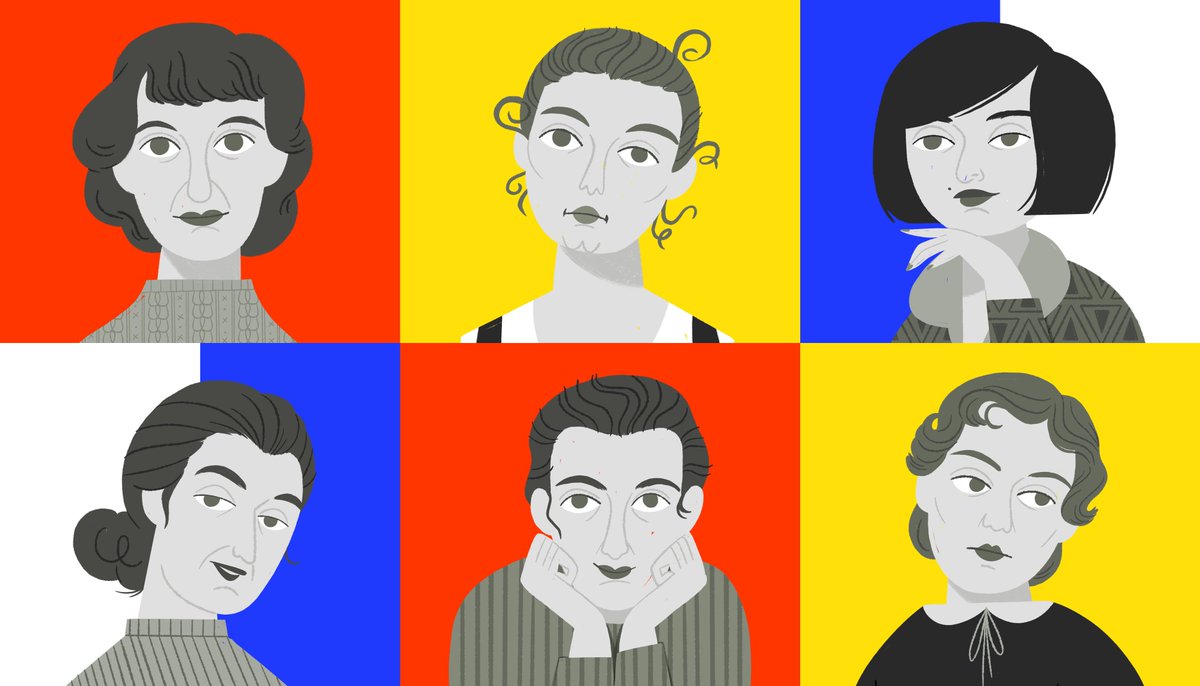 Curbed's tweet photo. As the Bauhaus turns 100, we turn the spotlight on the school’s extraordinary women, whose experiences are still instructive today. #Bauhaus100  https://t.co/TzwmxYvssb
Illustrations by: @yesurrey https://t.co/nBTjsrbbLy