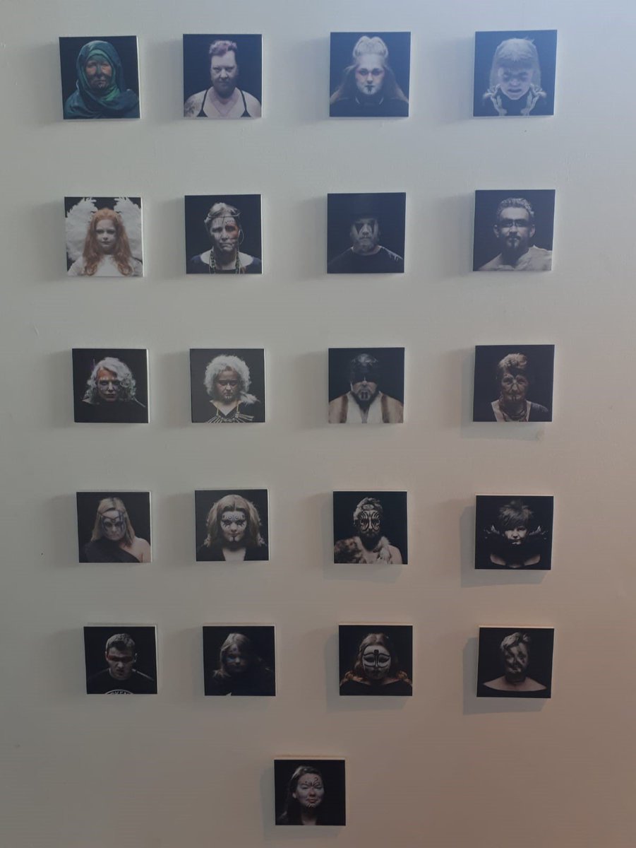 VoicesFromCare's tweet photo. We are at the @RootsWales #WarriorFace exhibition today in Swansea. Strength, resilience and determination really shine through. We love this exhibition. https://t.co/yzv87haAnU