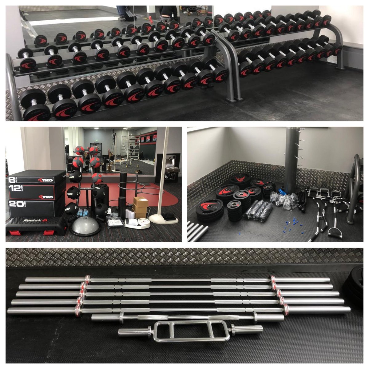 The new gym at <a href="/EveryoneActive/">Everyone Active</a> Victory Swim and Fitness Centre will be opening on Monday! Come and see the complete new range of facilities for yourself, with weights and functional kit for all your #fitspiration! <a href="/TKOStrength/">TKO Strength & Performance</a> #functionalFitness #FitnessFriday