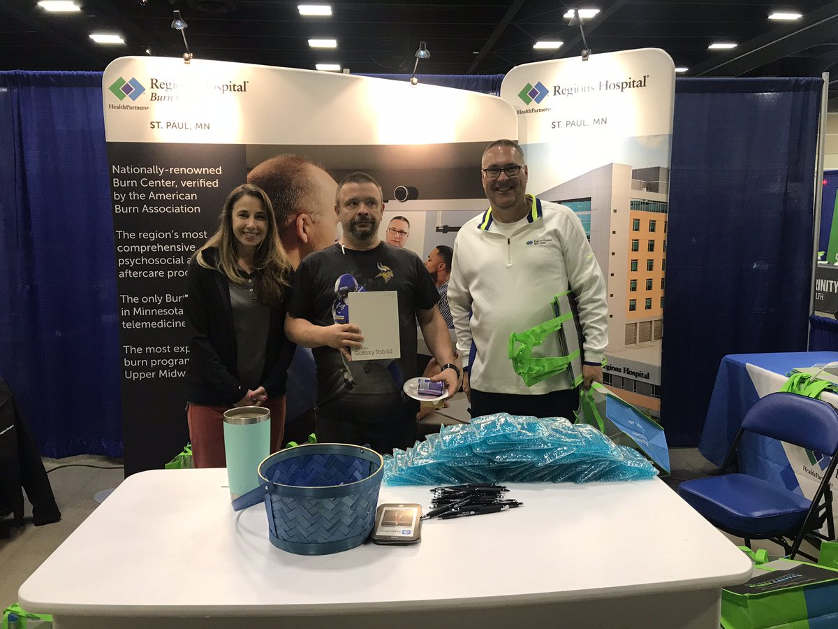 NorthDakotaEMS's tweet photo. 5 Large door prizes are given away at the 44th Annual Conference and Tradeshow!

Thanks to sponsors like @RegionsHospital!  
#NDEMSA19 https://t.co/MRhhYcwCIo